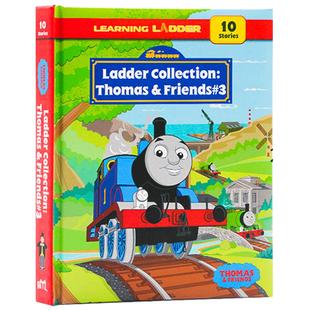 进口英文原版正版 Thomas and Friends Learning Ladder3小火车托马斯和朋友们 第三部精装合辑 10个故事套装分级阅读儿童动画书籍