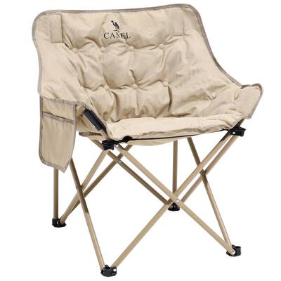 骆驼月亮椅夹棉户外折叠椅