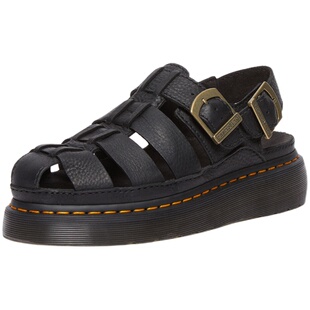 Dr.Martens马丁博士Wrenlie夏季舒适百搭增高厚底女外穿包头凉鞋