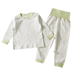 妙童岛高腰护肚秋衣套装