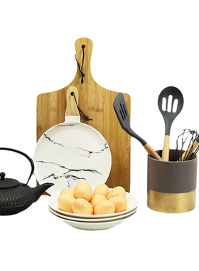 样板间灶台摆件样板房厨房装饰品