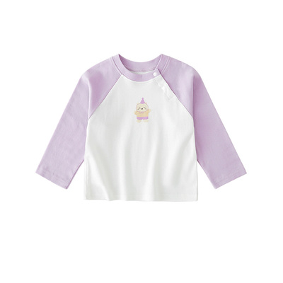 女童长袖t恤儿童纯棉打底衫