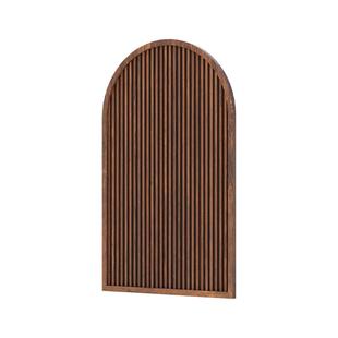 别墅庭院实木围栏栅栏户外花园篱笆墙围墙护栏室外防腐木隔断装饰