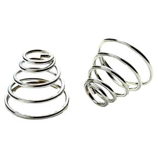 塔簧不锈钢线经0.2塔形弹簧1.0宝塔压簧强力拉簧大小头锥形压力黄