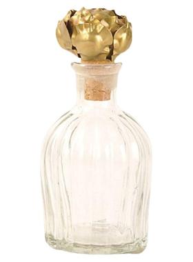 印度进口北欧ins风黄铜玻璃香水瓶香熏瓶软装饰品梳妆台创意摆件