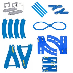 日本tomy多美j系列r普乐路路火车轨道配件场景玩具站台男孩3岁+