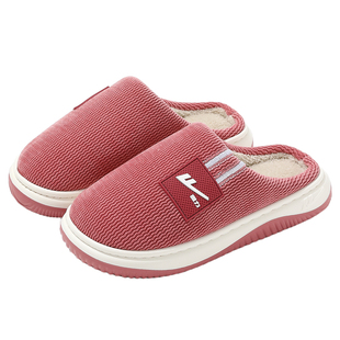 回力中老年防滑棉拖鞋女士秋冬2025新款室内家居保暖厚底老人棉拖