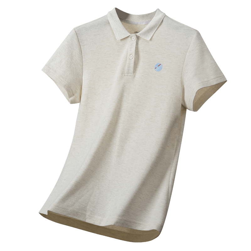 輕氧POLO備丨鴻星爾克夏季女士運(yùn)動網(wǎng)球服POLO衫快干短袖t恤上衣