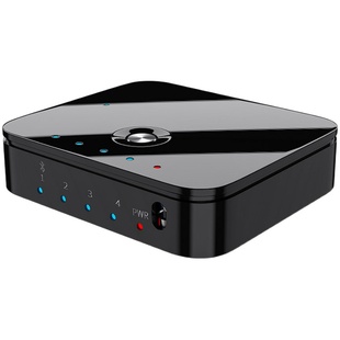 无损音频切换器3进1出二进一出音频分配器音源多路输出转换器