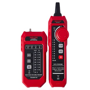 德力西隔墙寻线仪网络测线单压网线电线走向测通断抗干扰光纤巡线