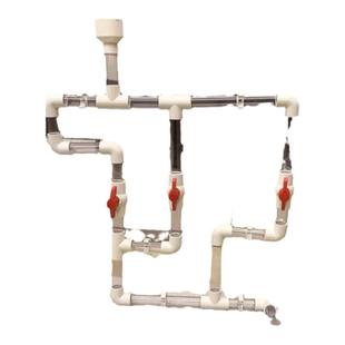 透明水管玩水管道自由拼装花园楼上玩具户外儿童戏水区沙水区塑料