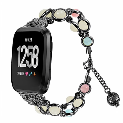 fitbit手表带sense夜光玛瑙女款