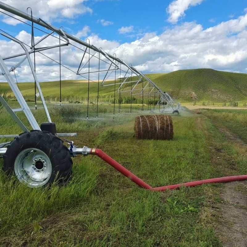 平移式喷灌机喷灌机指针式自行走喷灌设备高标准农田灌溉