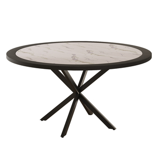 实木餐桌圆桌折叠餐桌家用小户型饭桌便携式新中式中古风2025新款