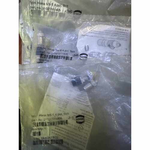 HARTING哈丁连接器转接头HaraxM8S4pol
