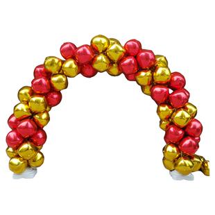 2026新款高档开业氛围布置铝膜气球拱门超商店庆气球布置场景装饰