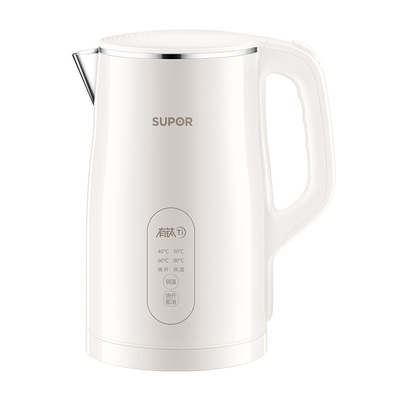 苏泊尔有钛0涂层电热水壶烧水壶智能调温保温一体电水壶2026新款