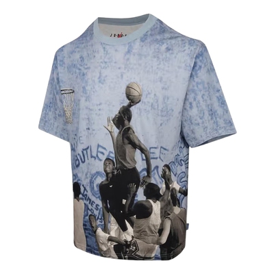 Nike耐克棉短袖男夏季JORDAN图案印花宽松复古运动T恤HJ2363-427