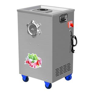 红鹰绞肉机商用电动大功率多功能全自动大型不锈钢碎肉绞菜灌肠机