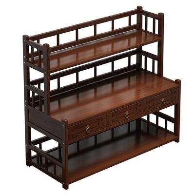 【茶桌收纳神器！】台式博古架