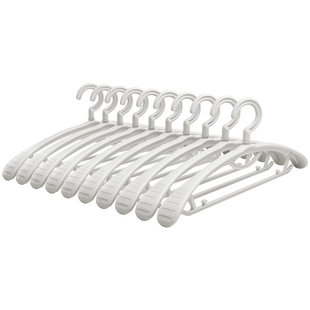 佳帮手宽肩防滑衣架无痕家用晾衣服撑子加厚晒衣挂架衣柜收纳专用