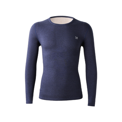 猫人羊毛蚕丝发热保暖内衣套装