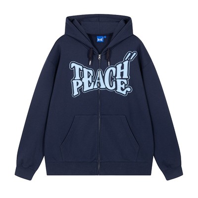 TEACHPEACE帽衫开衫卫衣情侣