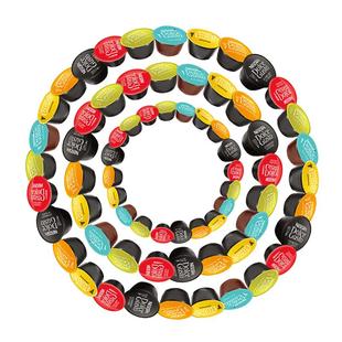 雀巢胶囊咖啡粒星巴克意式浓缩dolce gusto多趣酷思拿铁美式纯黑