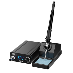 德力西T12焊台电烙铁大功率数显可调恒温手机维修焊接工具DIY套件