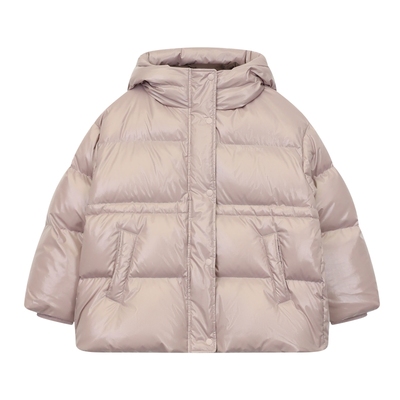 ei童装儿童连帽款羽绒服外套