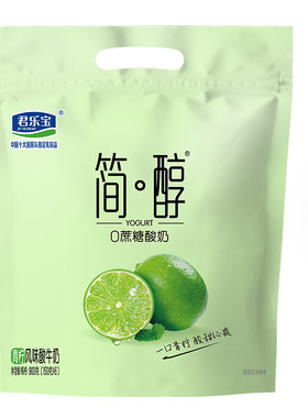 简醇0蔗糖青柠味酸奶150g*24袋