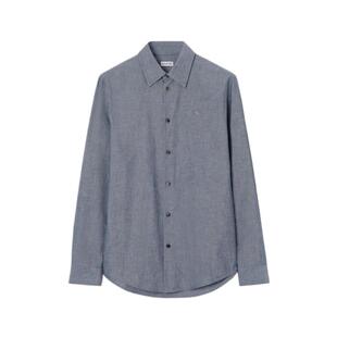 【新款】BURBERRY男装 常规版型棉质混纺衬衫 81238101