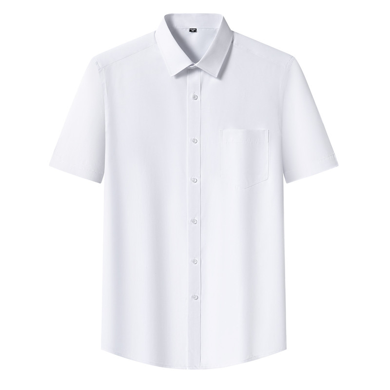 步森男装短袖职业大码工作服寸衫