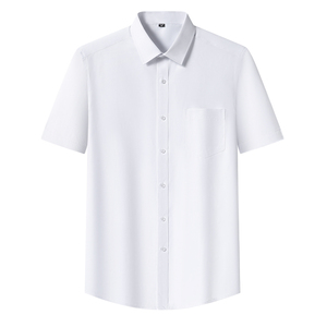 步森男装短袖职业大码工作服寸衫