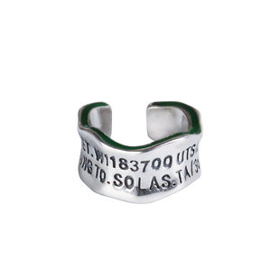 YUKI男士925纯银耳夹无耳骨耳骨夹耳廓耳饰品男女情侣银饰欧美潮