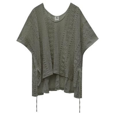 COCOBELLA镂空刺绣蕾丝衫