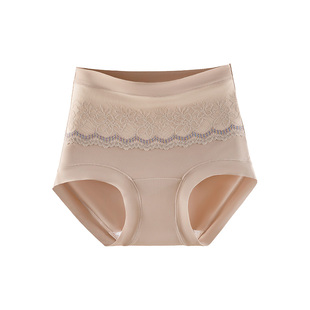 美宅高腰保暖内裤女红色2026新款10A抗菌裆秋冬加绒女士三角短裤