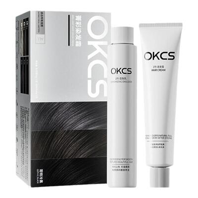 关注店铺惊喜价！OKCS染发膏官营