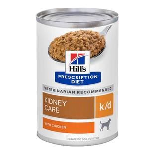 希尔斯处方罐头kd狗罐头370g肾病肾功能维护肾衰竭处方犬粮狗罐头