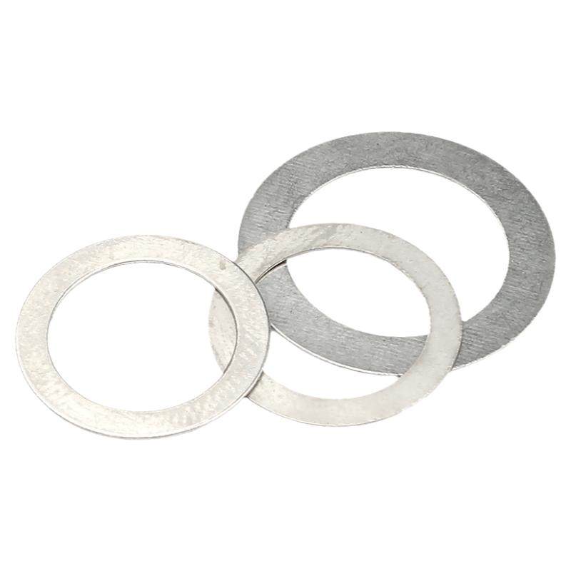304不锈钢超薄平垫圈加大圆形金属轴用间隙垫片0.1/0.2/0.3/0.5mm