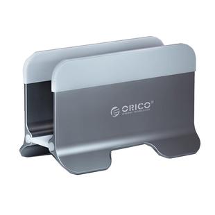 ORICO奥睿科笔记本支架立式托架竖立收纳架手提电脑平板手机多功能置物架适用macbook金属铝合金底座平板通用
