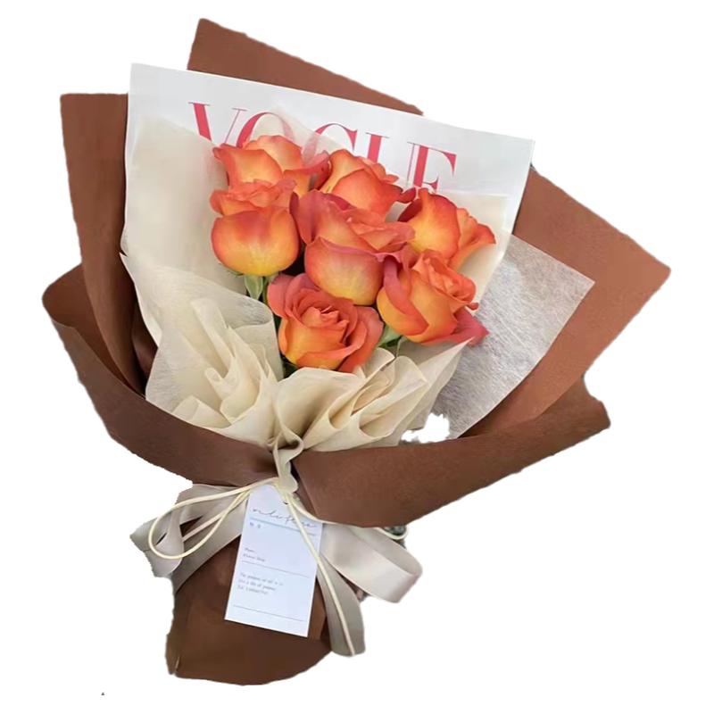 花衣季 风华纸牛皮纸花束纸鲜花包装纸花艺包花装饰材料diy资材