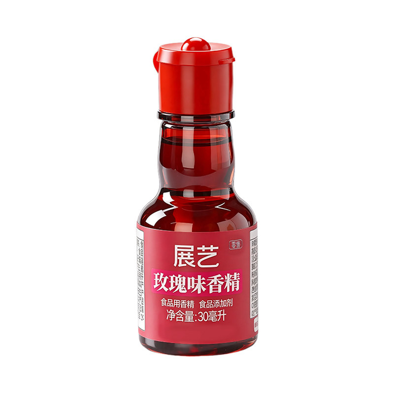 展艺玫瑰香精可食用冰粉烘焙用