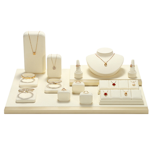 南卉高档首饰展示架套装戒指项链柜台橱窗饰品陈列架珠宝展示道具