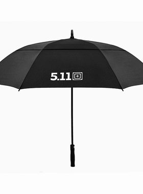 511户外防风长直杆双层高尔夫伞