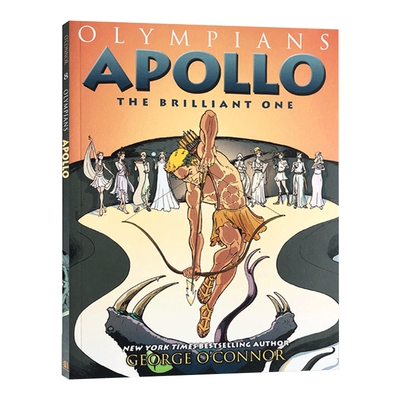英文原版 Olympians Apollo The Brilliant One 奥林匹斯主神系列 阿波罗 英文版 进口英语原版书籍儿童全英语书