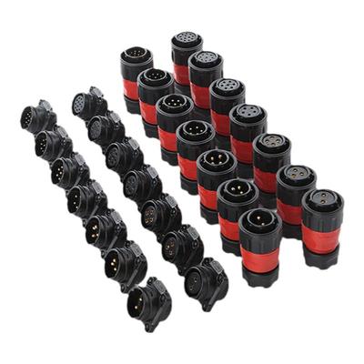 凌科电源信号防水航空插头