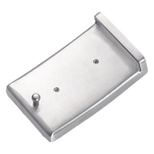 304不锈钢皮带头 平滑扣头内穿腰带头板扣字母高档针扣裤带头钉扣