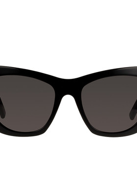 明星同款美式复古板材猫眼墨镜