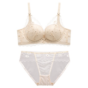 都市丽人内衣女士小胸聚拢显大收副乳防下垂甜美蕾丝2026新文胸罩